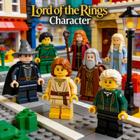 Figurines des personnages du Seigneur des anneaux