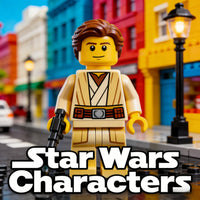 Mini figurines de personnages Star Wars