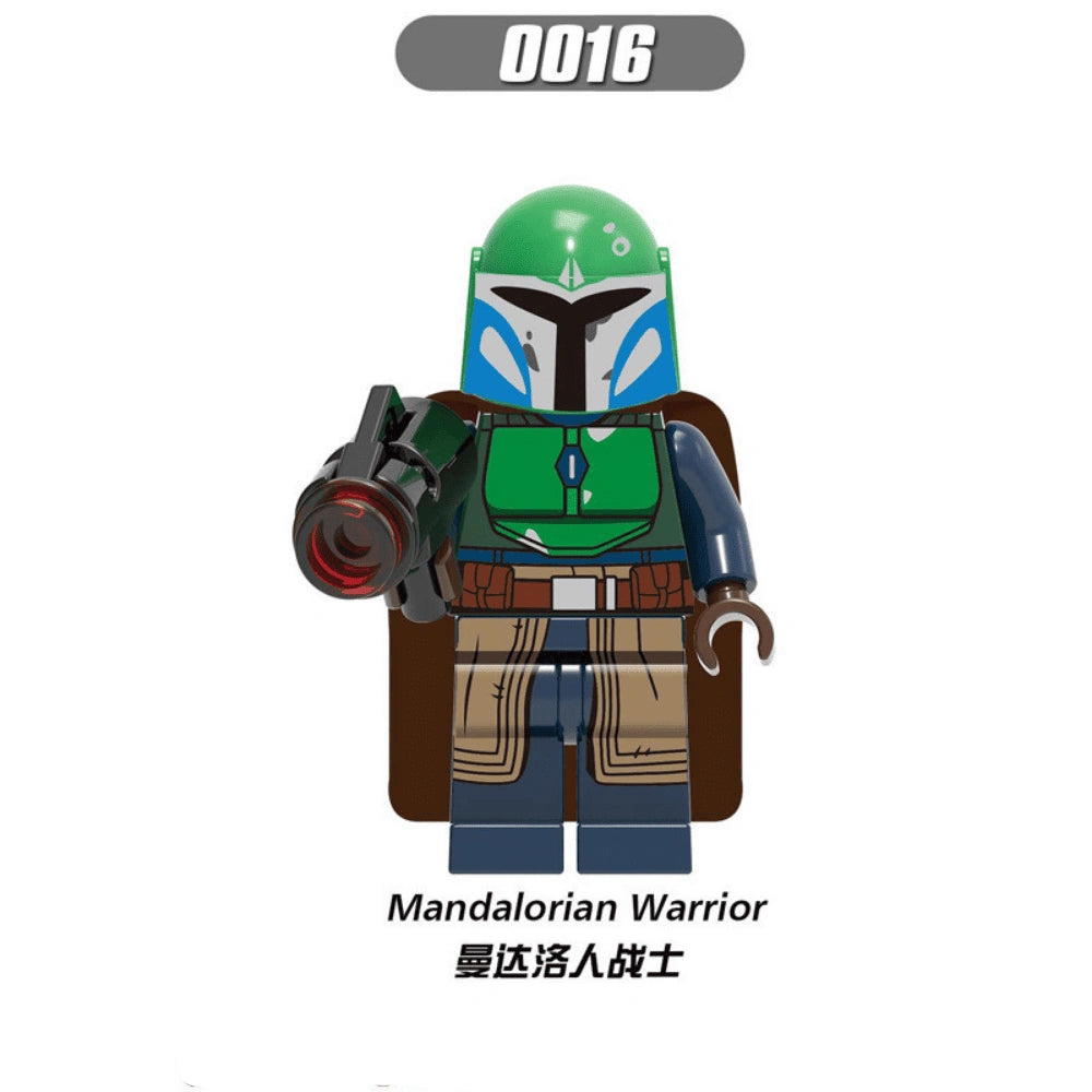 Mandalorian Warrior Minifigures 0016 Compatible With Lego