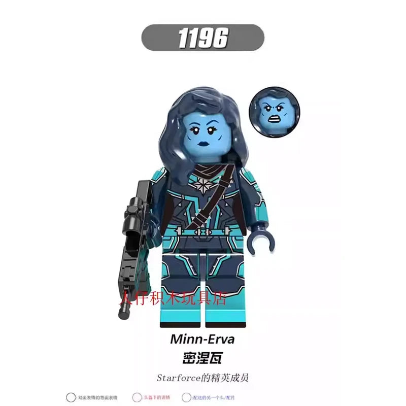 Minn-Erva Minifigures 1196 Marvel MiniFigure