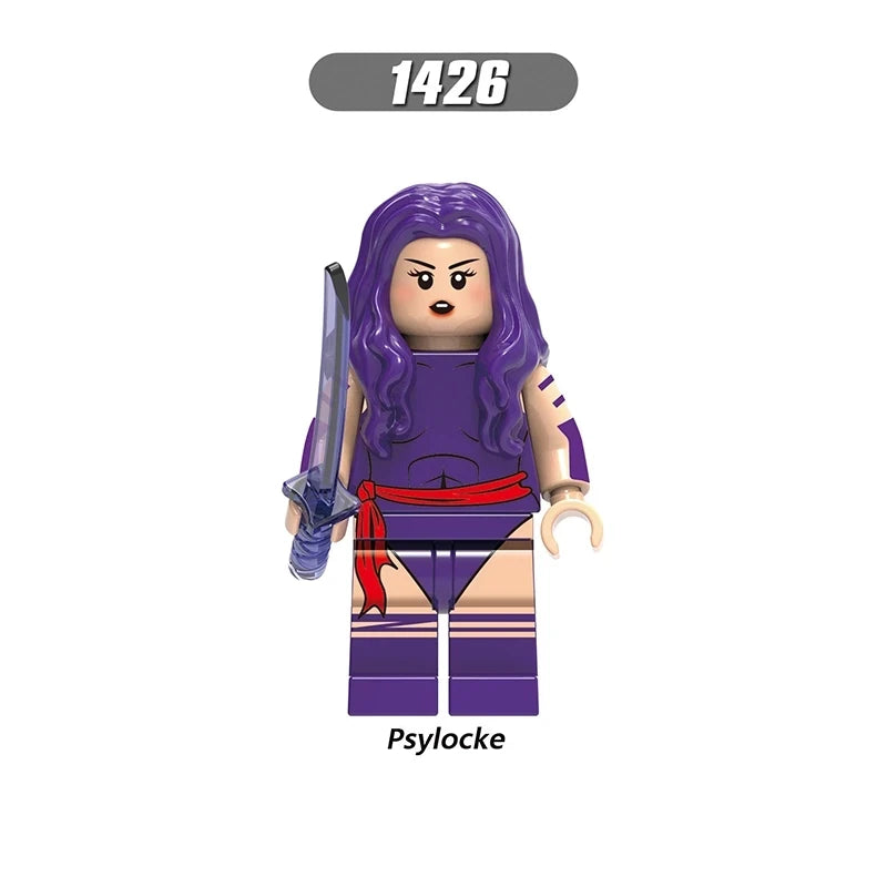 Psylocke minifigures 1426 Marvel figure