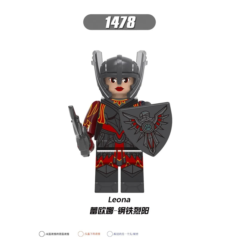 Leona 1478 Minifigures Games Minifigure