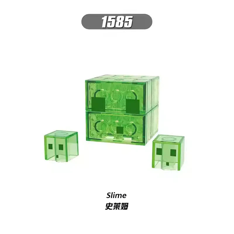 Slime Minifigures 1585 Minecraft MiniFigure