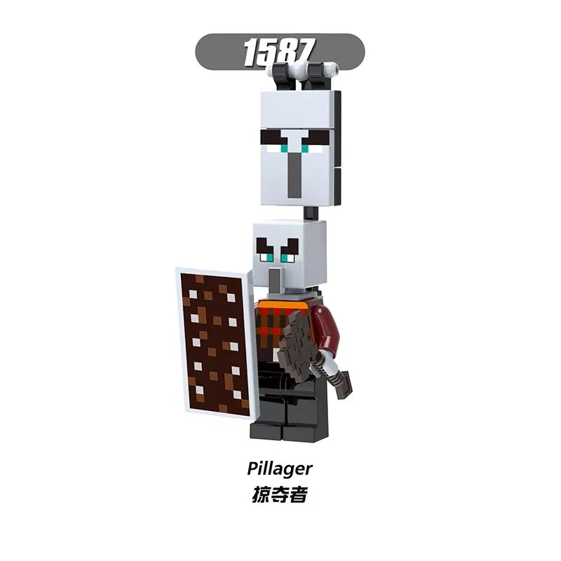 Pillager Minifigures 1587 Minecraft MiniFigure