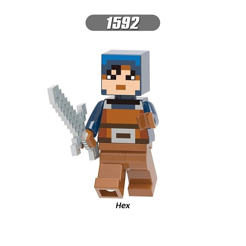Hex Minifigures 1592 Minecraft MiniFigure