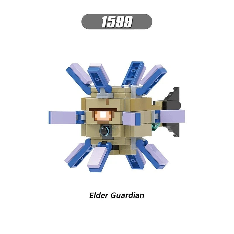 Elder Guardian Minifigures 1599 Minecraft MiniFigure