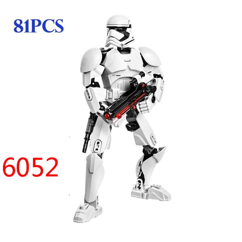28-Pack Star Wars Rogue One Movie Minifigures Jango, Darth Vader, General Grievous Blocks Code 6052