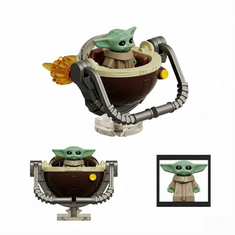 Star Wars Master Yoda Character Building Block Minifigure Single Pack 6b011