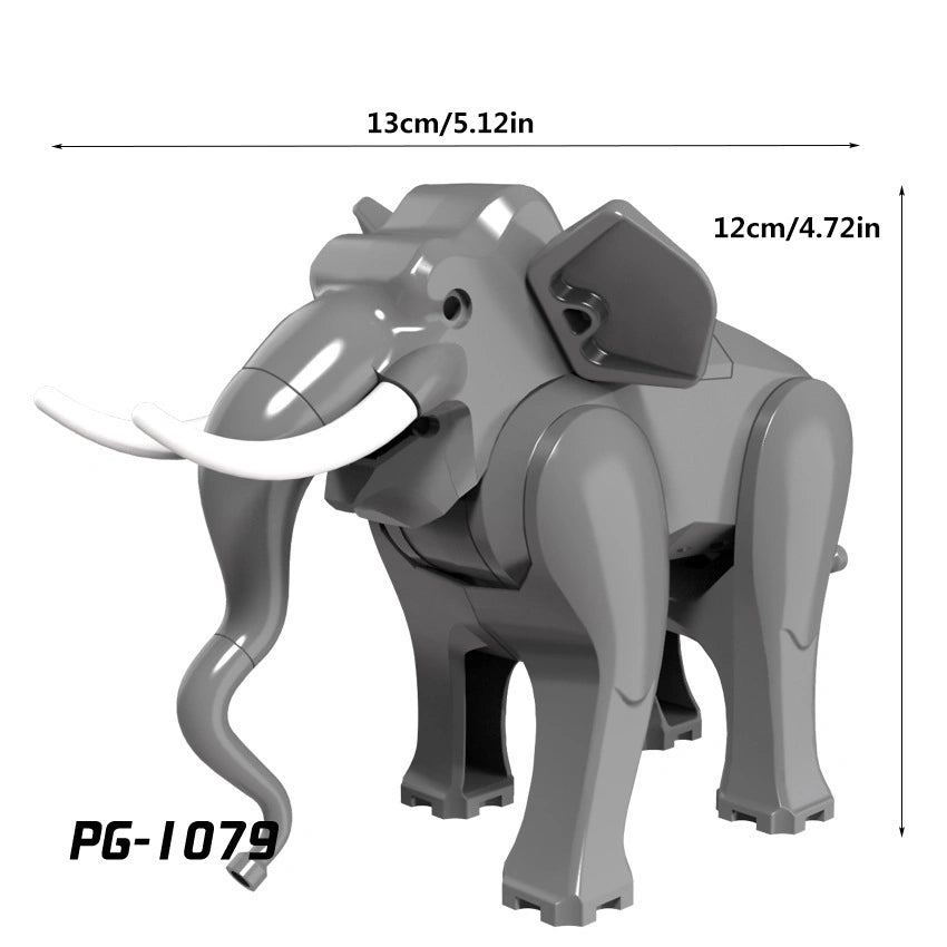 Elephant Minifigures PG-1079 Compatible With Lego