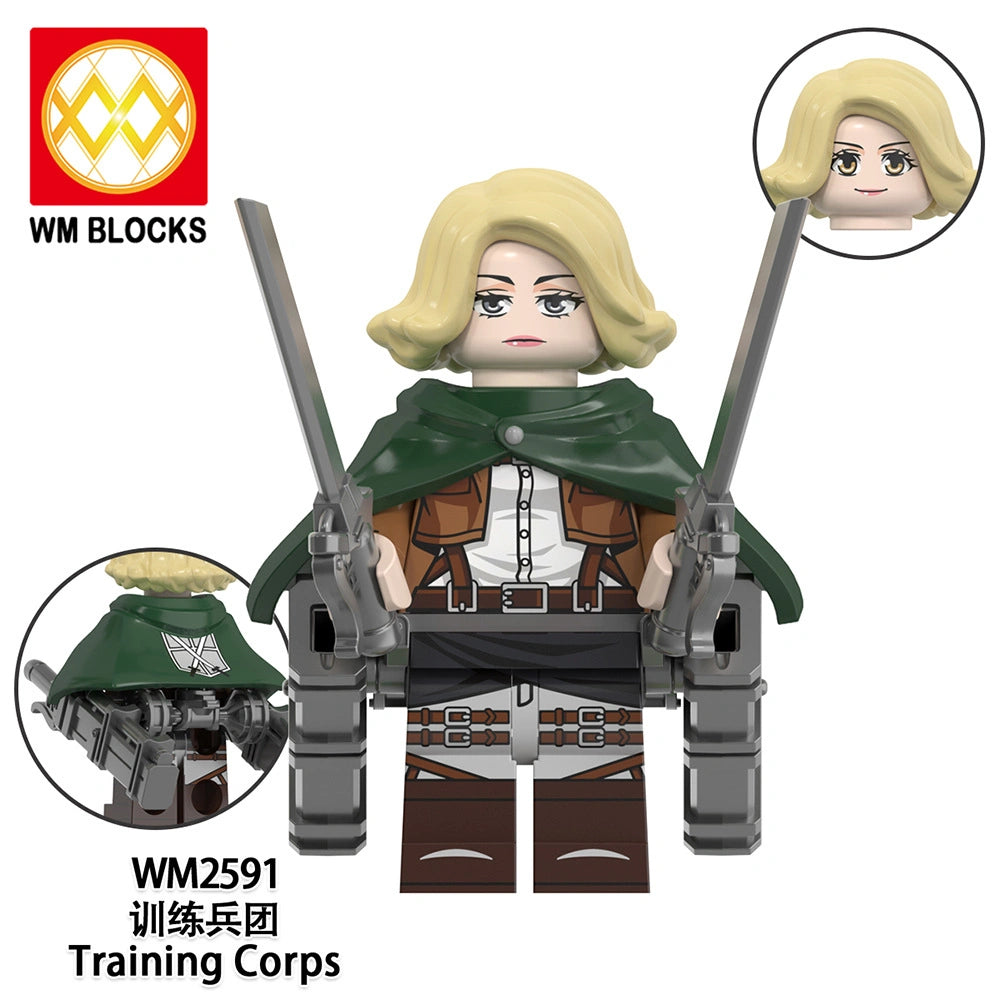 Training Corps Minifigures WM2591 Compatible With Lego