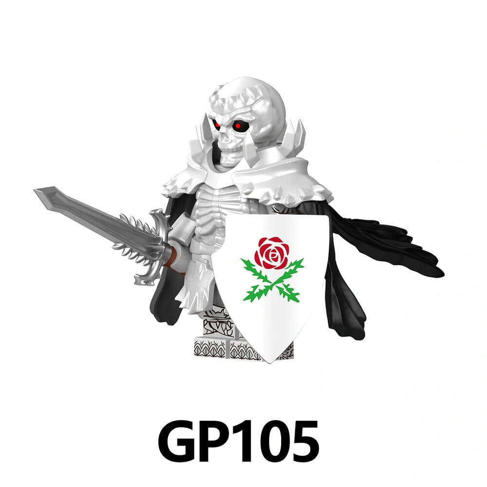 Skull Knight Minifigures GP105 Compatible With Lego