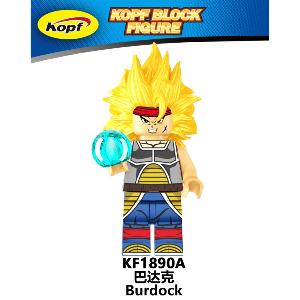 Bardock Minifigures KF1890A Compatible With Lego