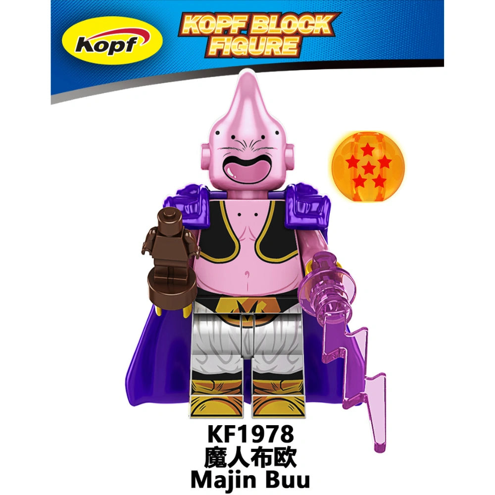 Majin Buu Minifigures KF1978 Compatible With Lego