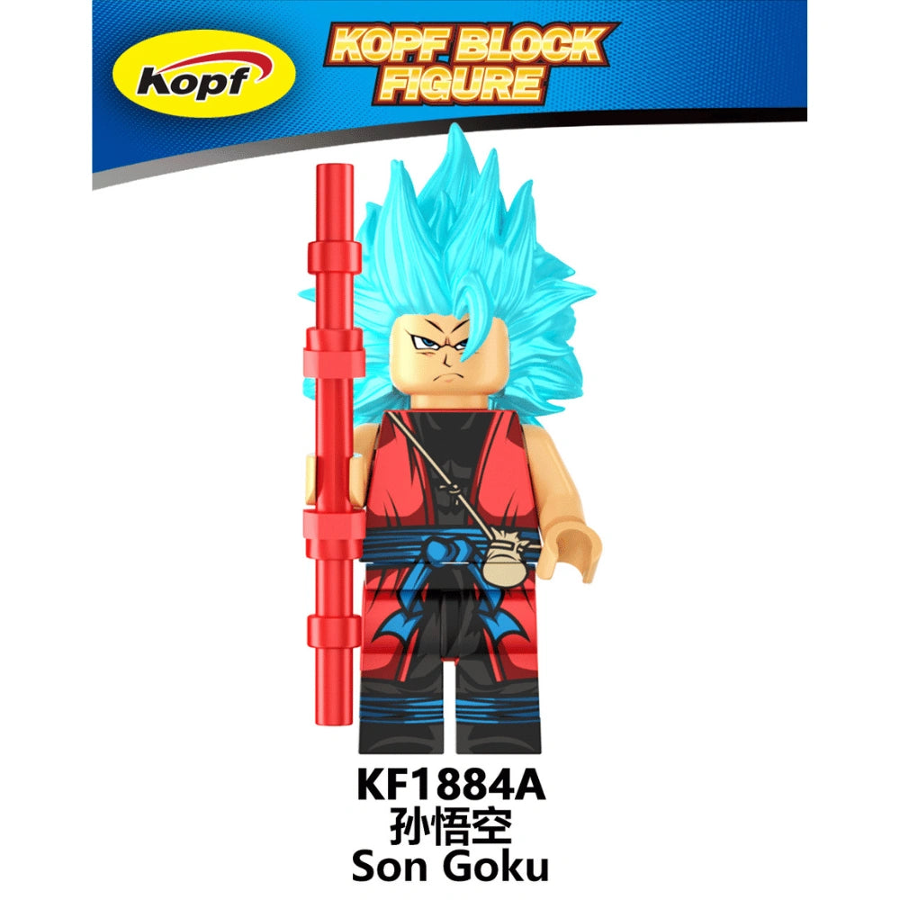 Son Goku Minifigures KF1884A Compatible With Lego