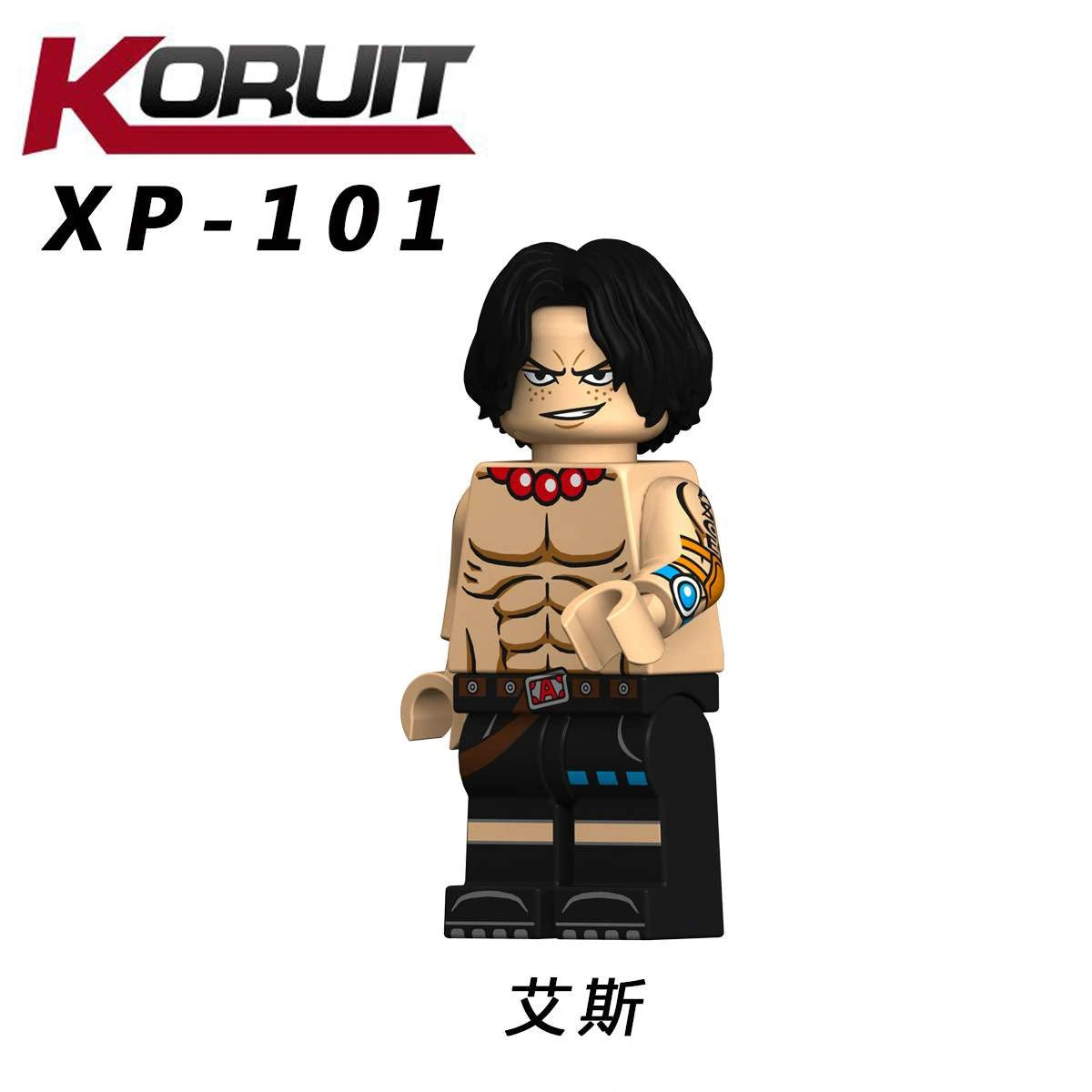 Portgas D. Ace Minifigures XP-101 Compatible With Lego