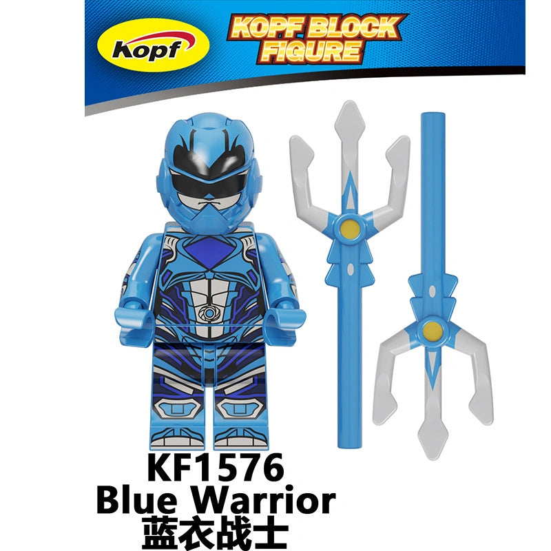 Blue Ranger Minifigures KF1576 Compatible With Lego
