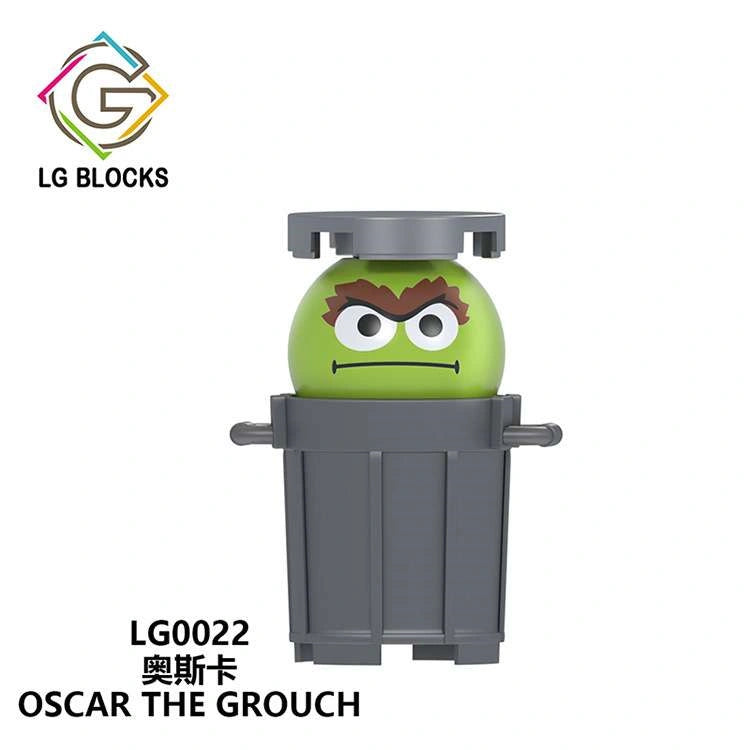 Oscar the Grouch Minifigures LG0022 Compatible With Lego