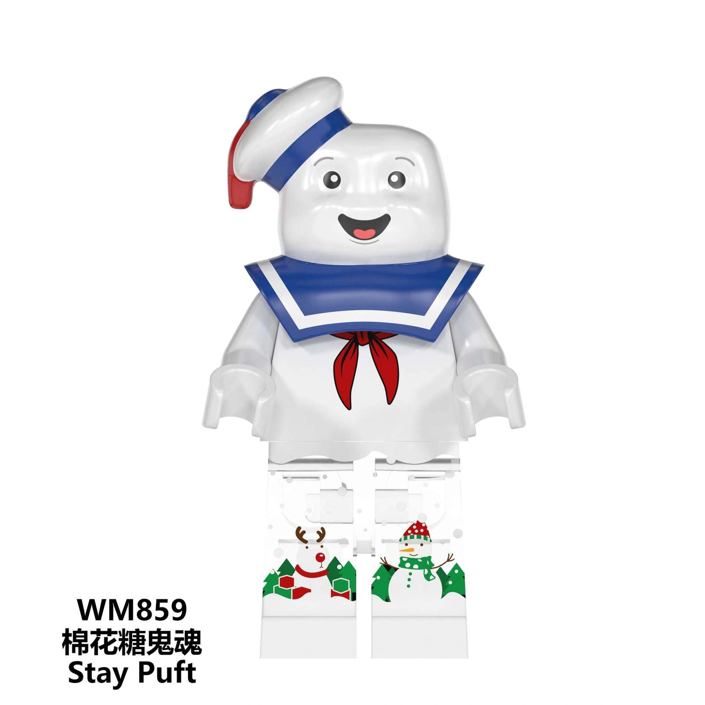 Stay Puft Marshmallow Man Minifigures WM859 Compatible With Lego