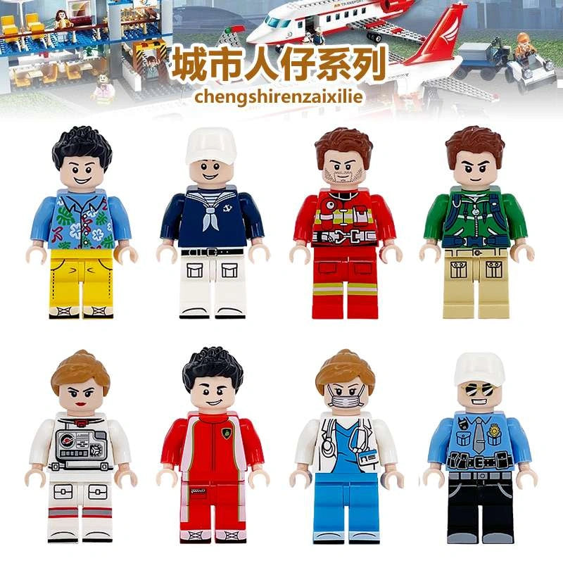 City Minifigures Minifigures 1636 Compatible With Lego
