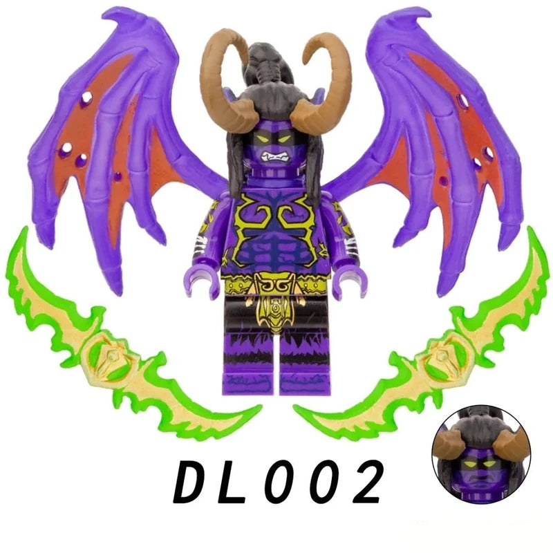 Illidan Stormrage Minifigures DL002 Games MiniFigure