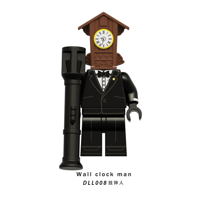 Wall clock man DLL008 Minifigures Movies and TV Minifigure