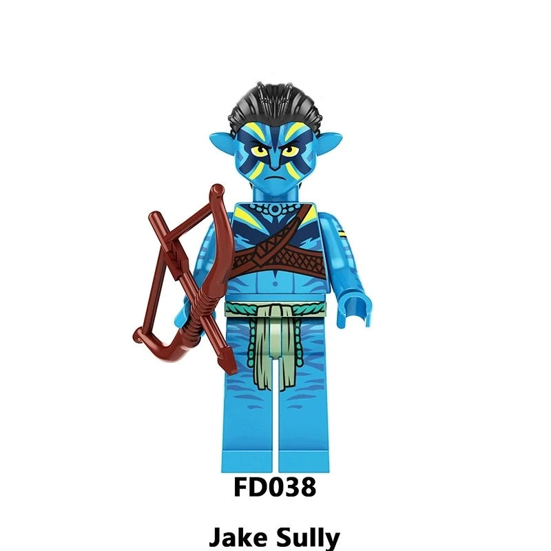 Jake Sully Minifigures FD038 Movies and TV MiniFigure