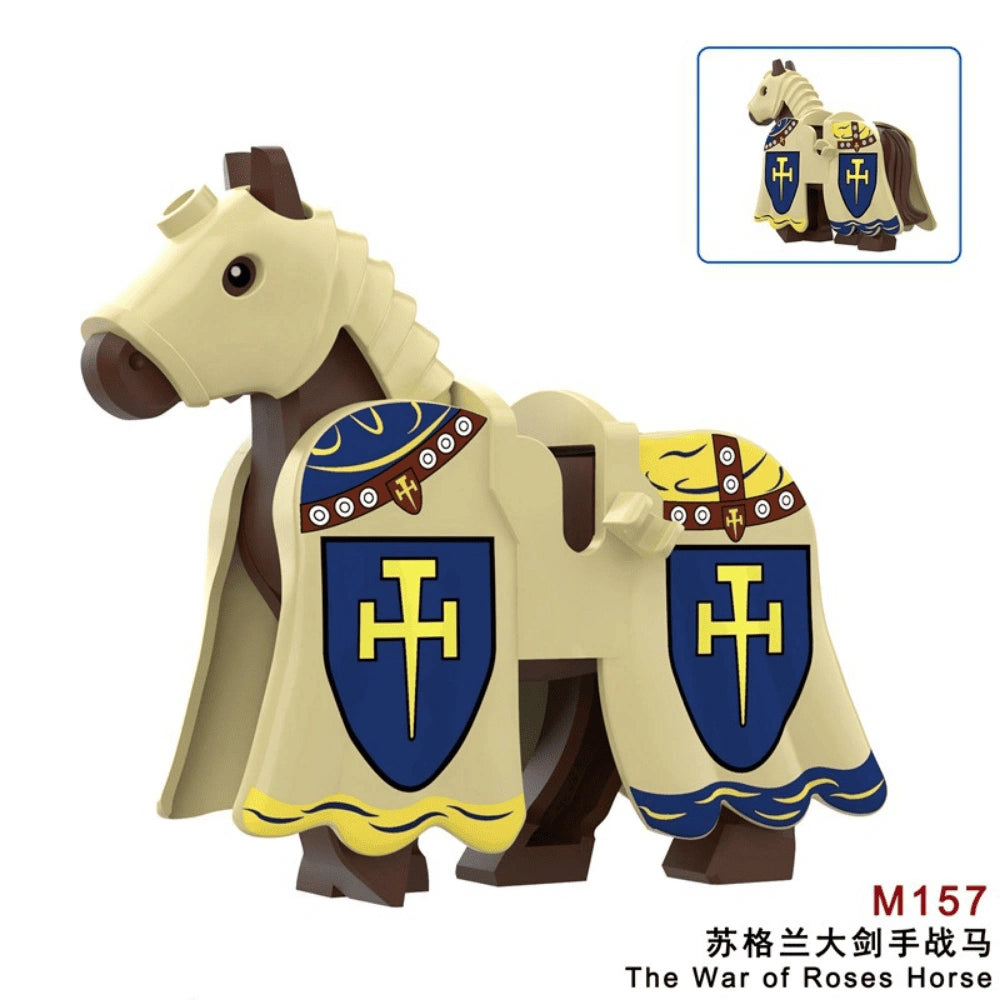 War Horse Minifigures FJM157 Compatible With Lego
