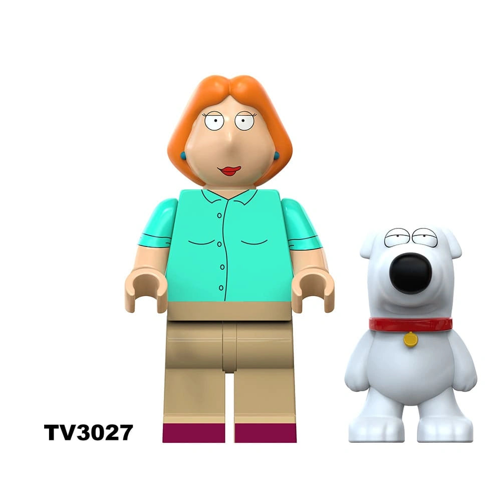 Lois Griffin Minifigures TV3027 Compatible With Lego