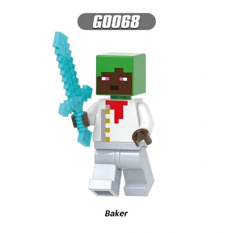 Baker Minifigures G0068 Minecraft MiniFigure