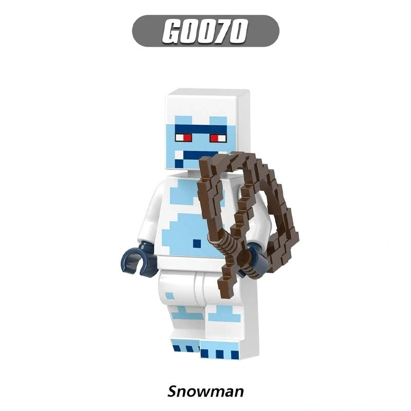 Snowman Minifigures G0070 Minecraft MiniFigure