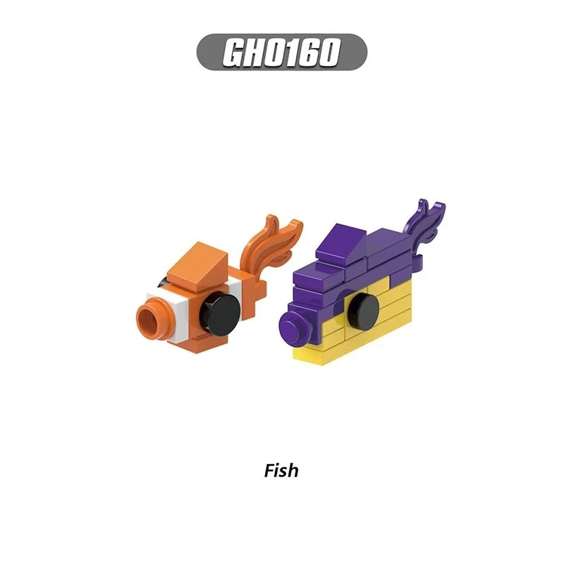 Fish Minifigures GH0160 Minecraft MiniFigure
