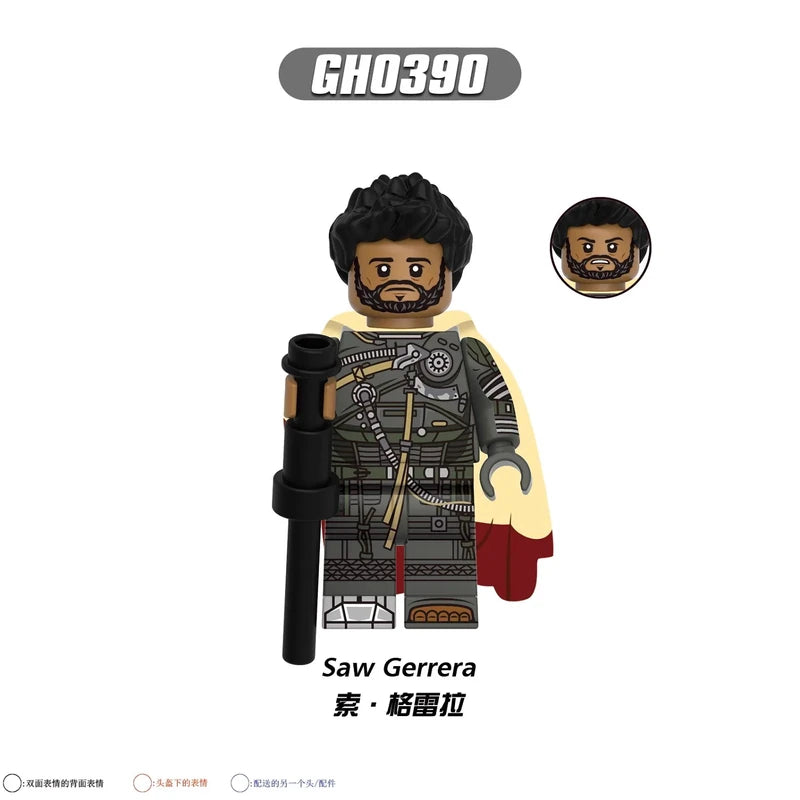 Saw Gerrera Minifigures GH0390 Star Wars MiniFigure