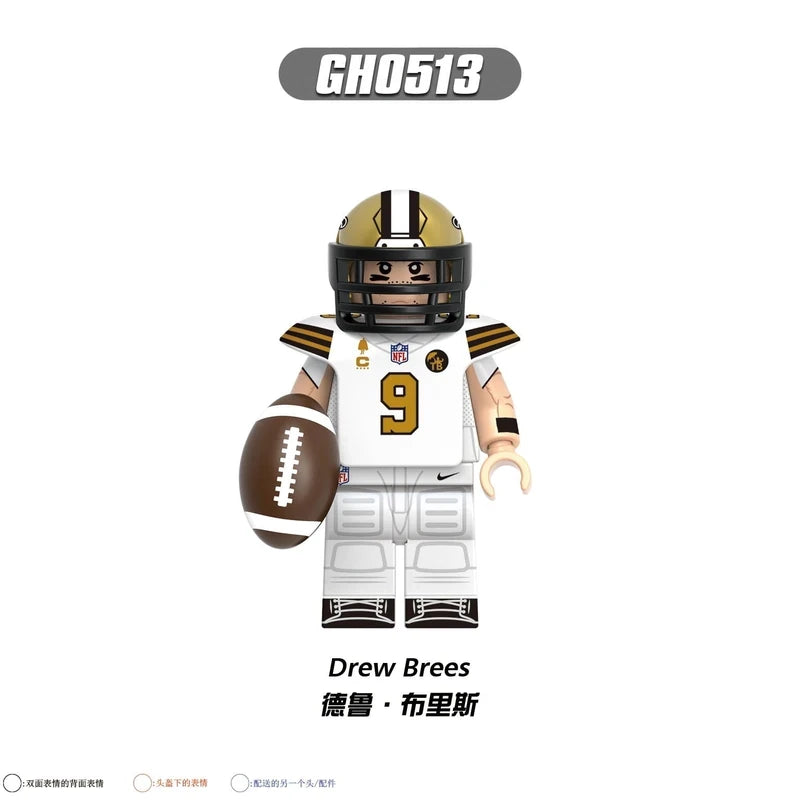 Football Drew Brees Minifigure GH0513
