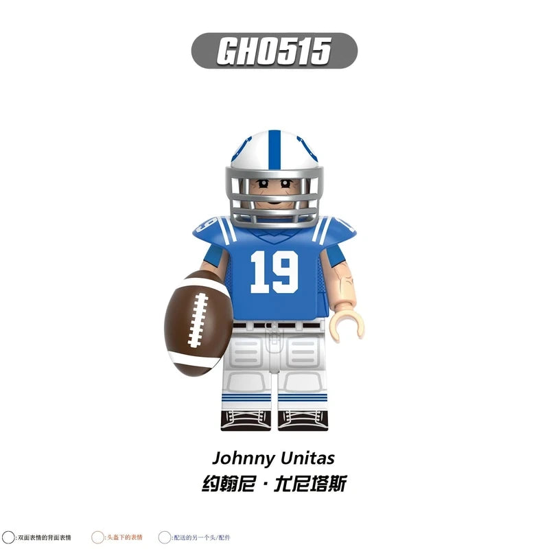 Football Johnny Unitas Minifigure GH0515