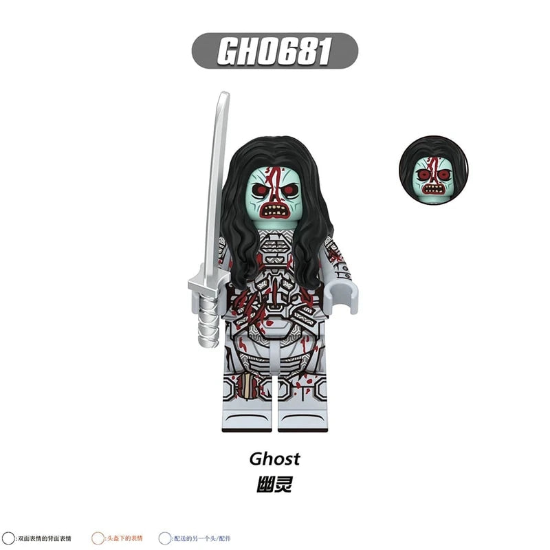 Zombie Ghost Minifigure GH0681