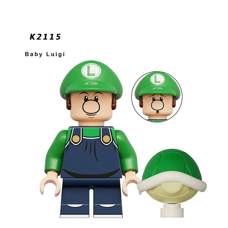 Baby Luigi Minifigures K2115 Mario Bros MiniFigure