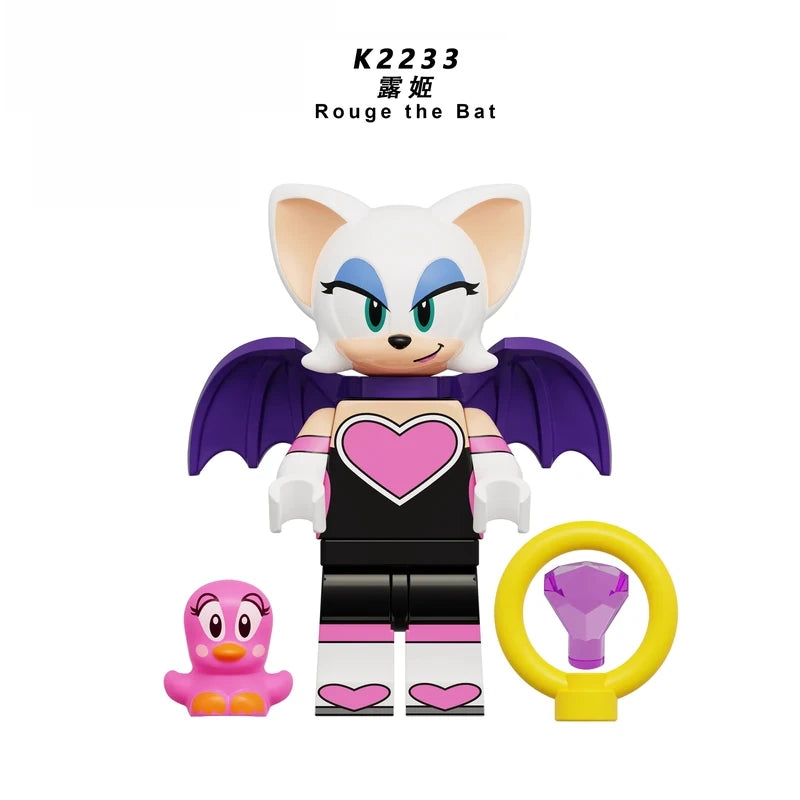 Rouge the Bat minifigures K2233 Games figure
