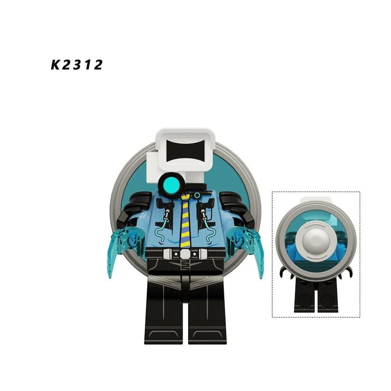 Skibidi Battle C4HD Cameraman 51MP Cameraman 2.0 Minifigure K2312