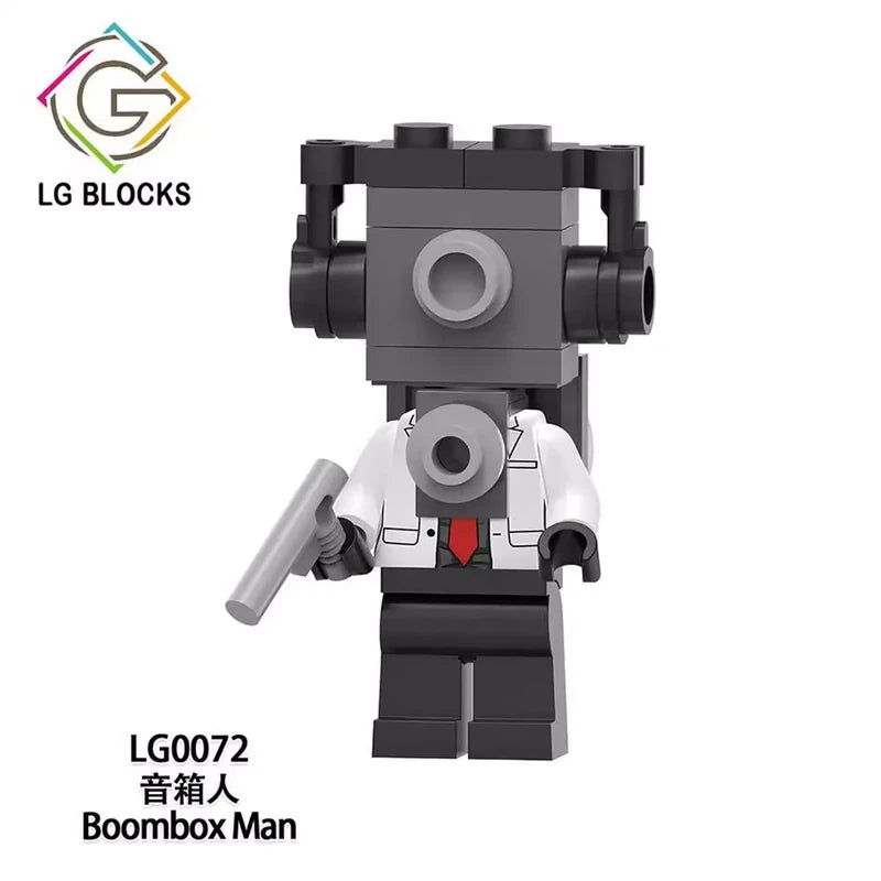 Boombox Man Minifigures LG0072 Movies and TV MiniFigure