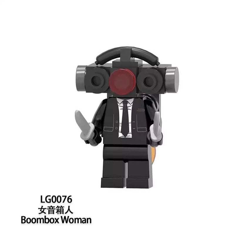 Boombox Woman Minifigures LG0076 Movies and TV MiniFigure