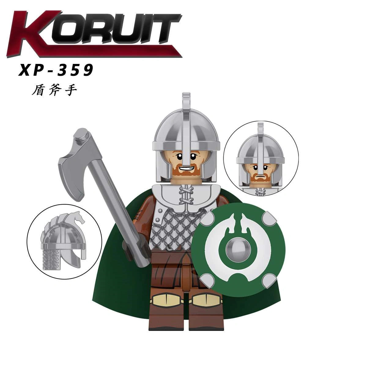 Rohan Warrior Minifigures XP-359 Compatible With Lego