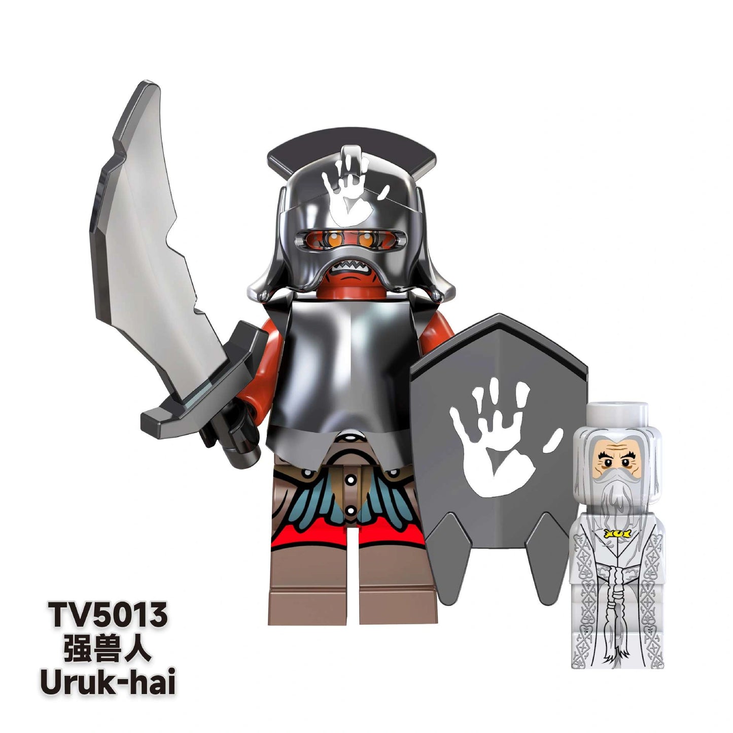 Uruk-Hai Minifigures TV-5013 Compatible With Lego