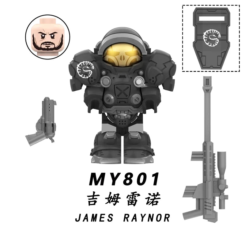 James Eugene Raynor minifigures MY801 Games figure