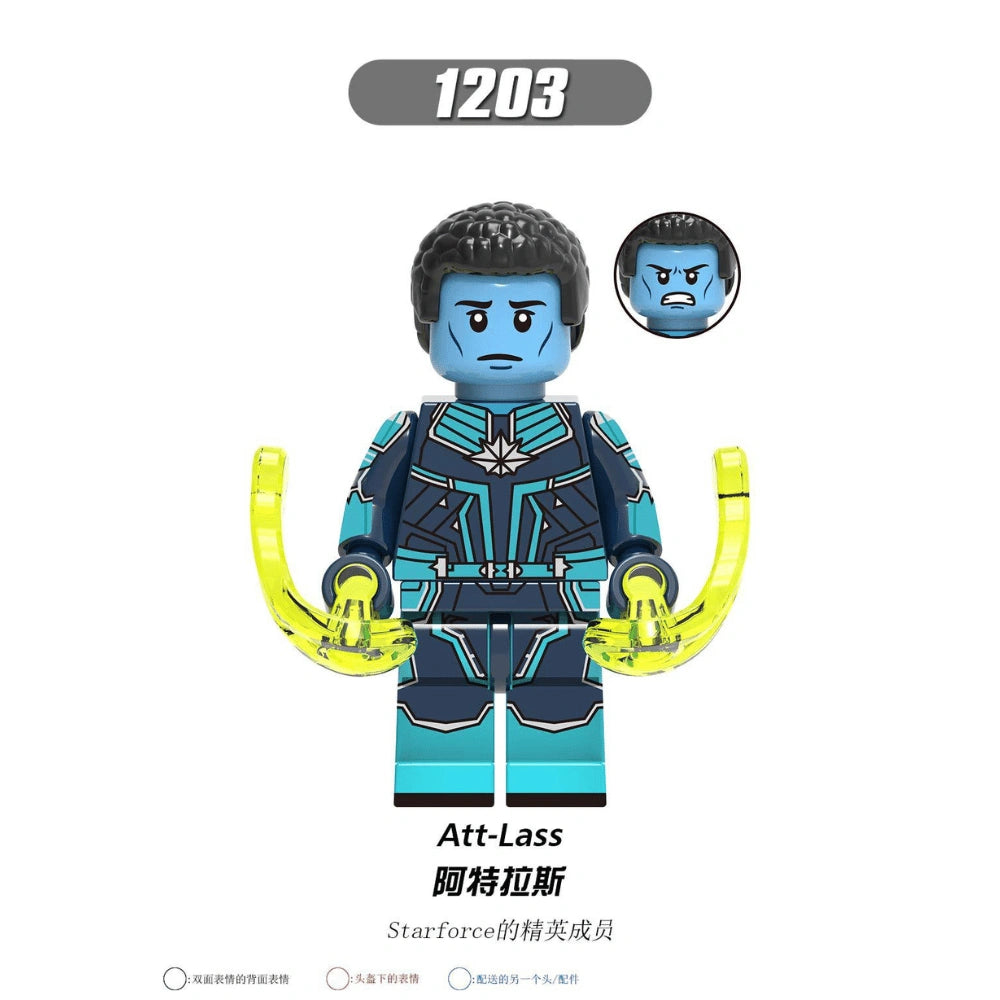 Att-Lass Minifigures XH1203 Compatible With Lego
