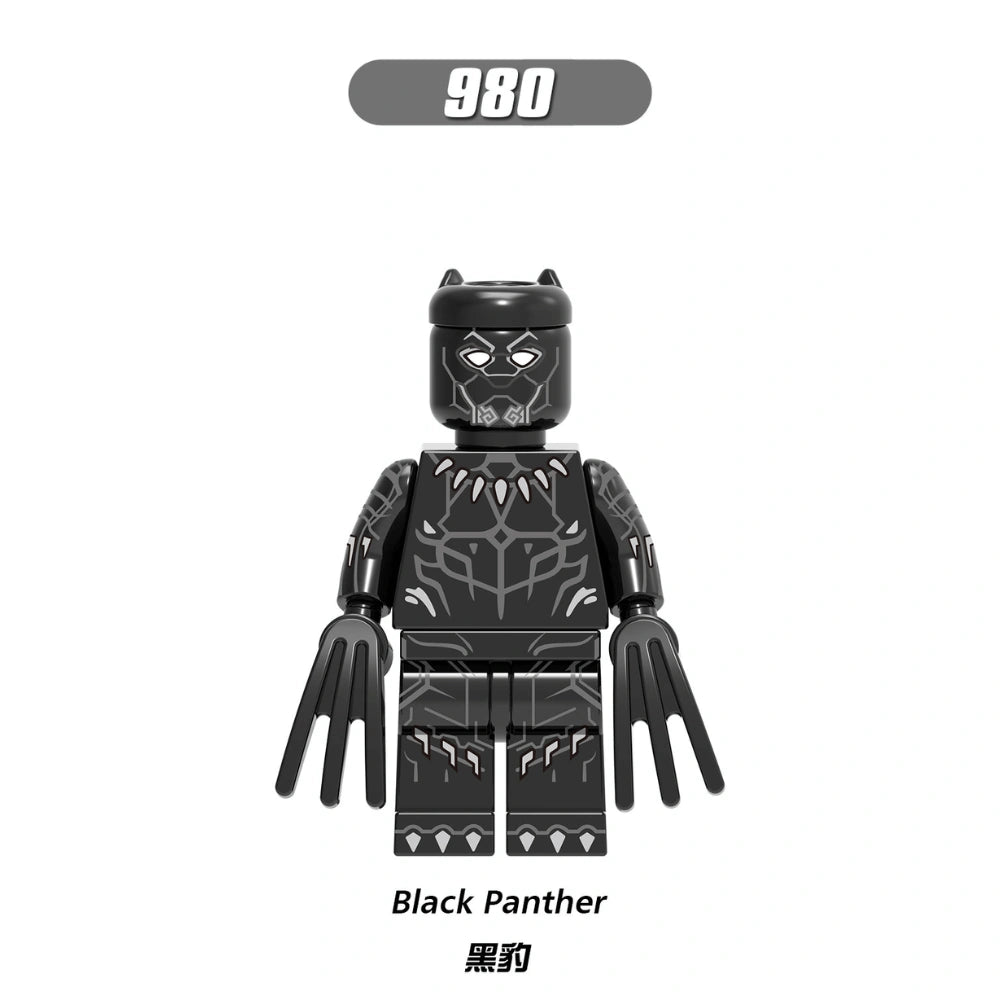 Black Panther Minifigures XH980 Compatible With Lego