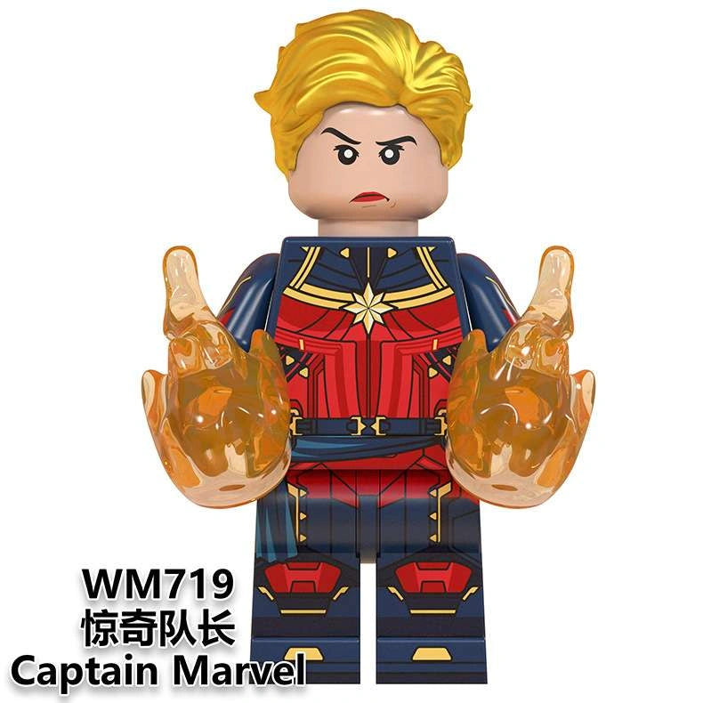 Captain Marvel Minifigures WM719 Compatible With Lego
