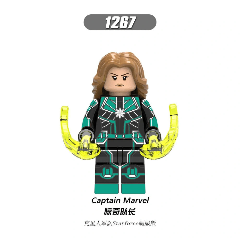 Captain Marvel Minifigures XH1267 Compatible With Lego