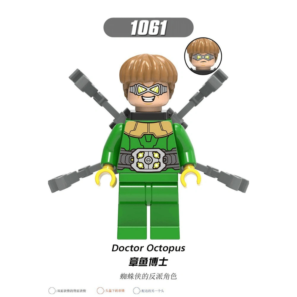 Doctor Octopus Minifigures XH1061 Compatible With Lego