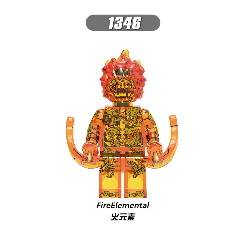 Molten Man Minifigures XH1346 Compatible With Lego