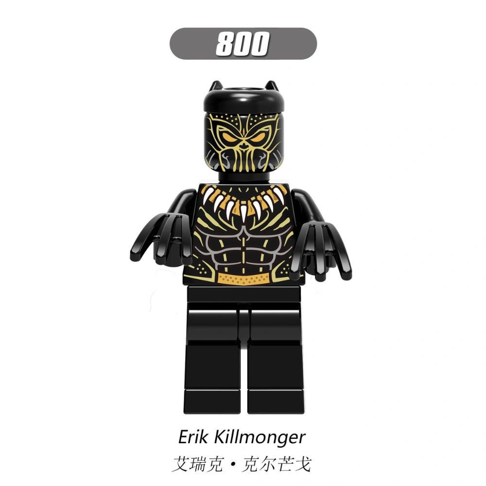 Golden Jaguar Minifigures XH800 Compatible With Lego